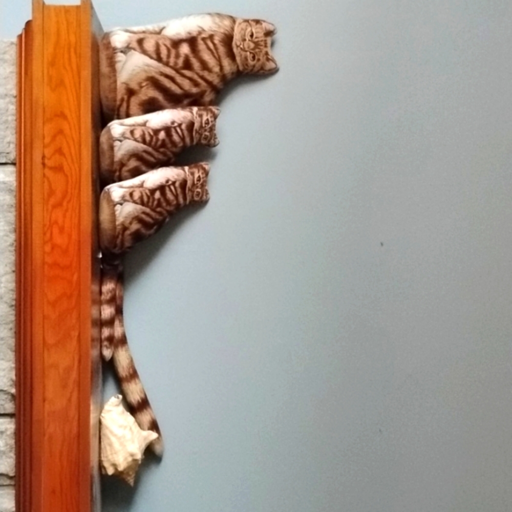 3 Vintage Anco Tabby Cats